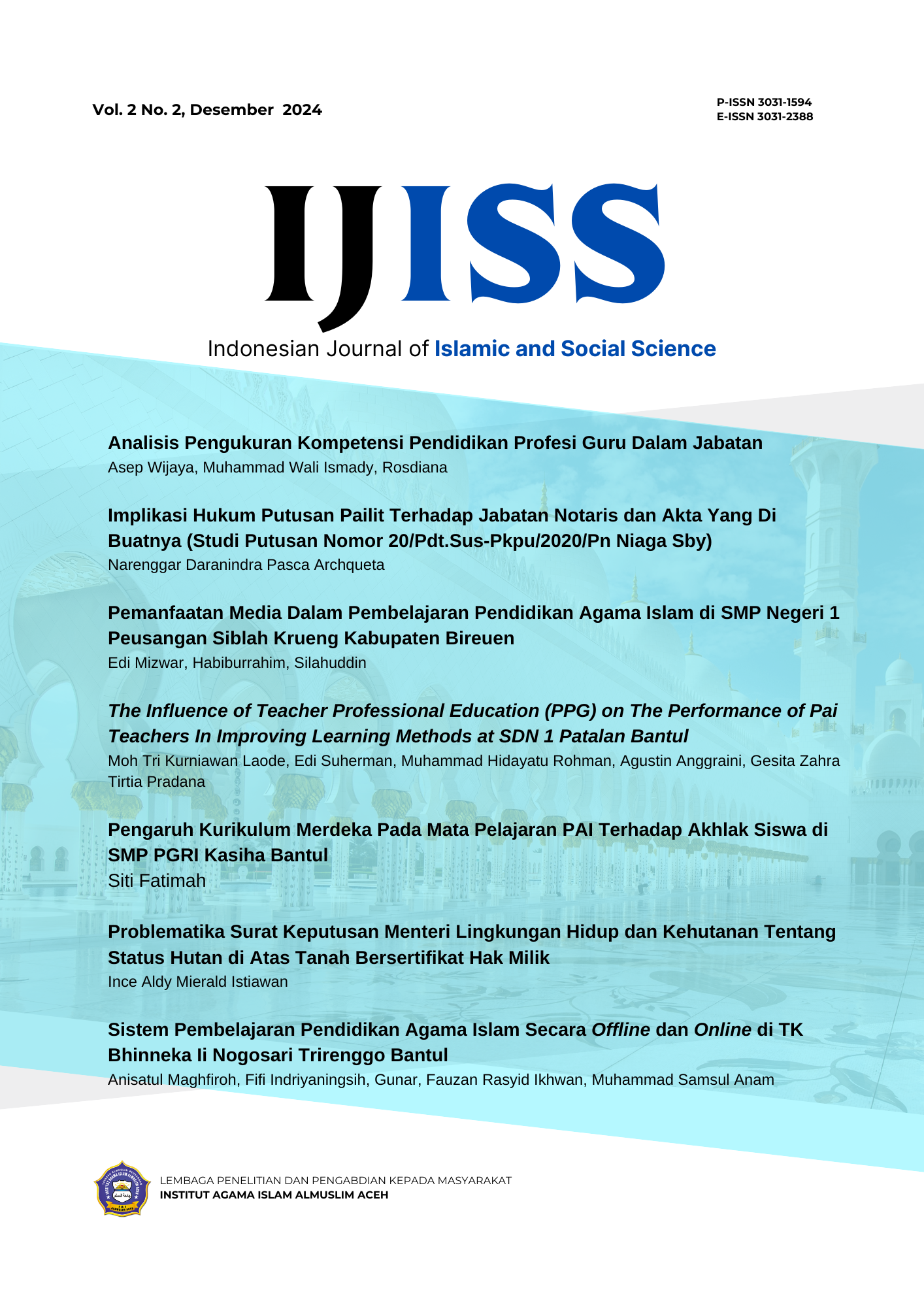 IJISS Vol 2, No 2, Desember 2024