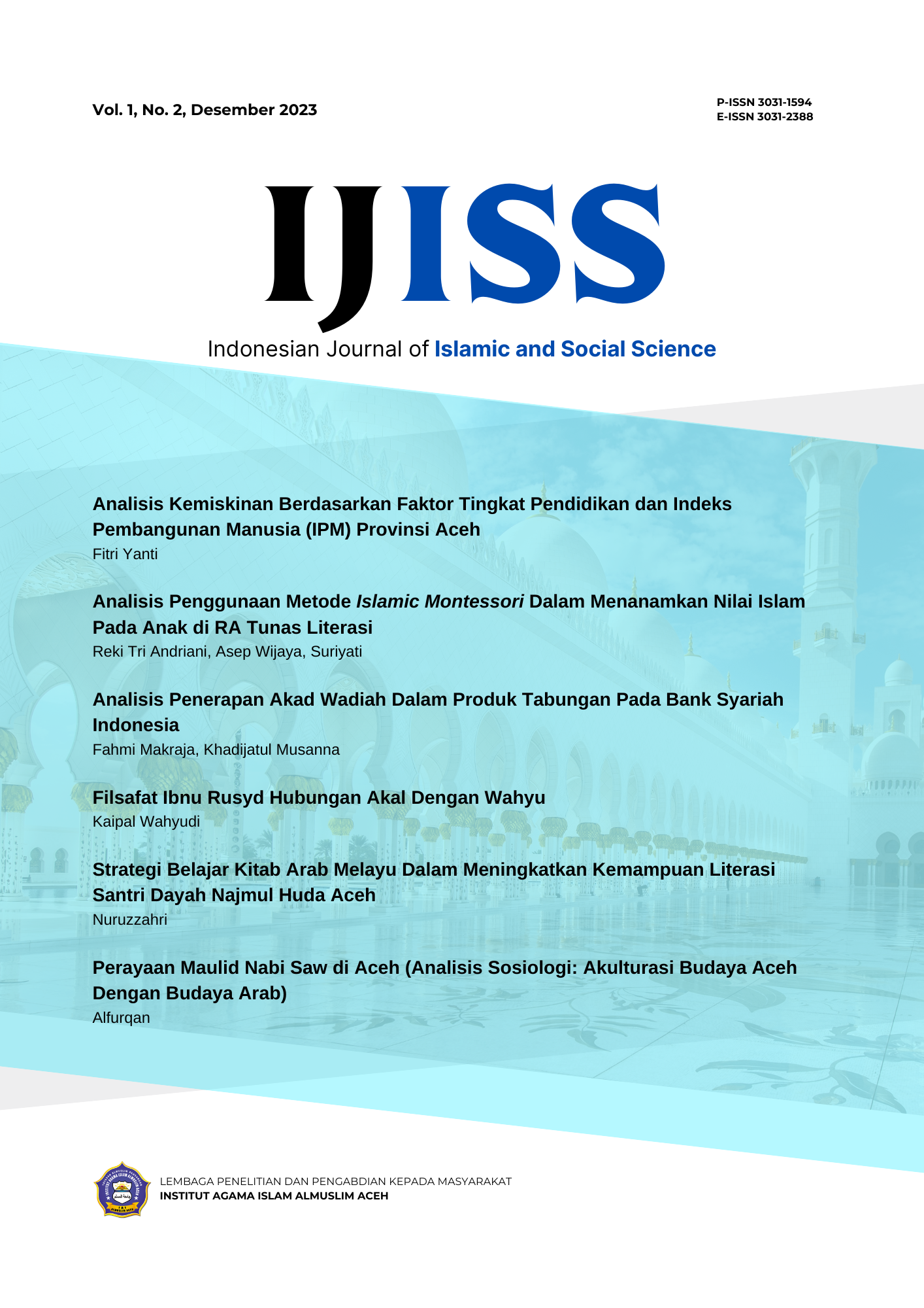 IJISS Vol 1, No 2, Desember 2023